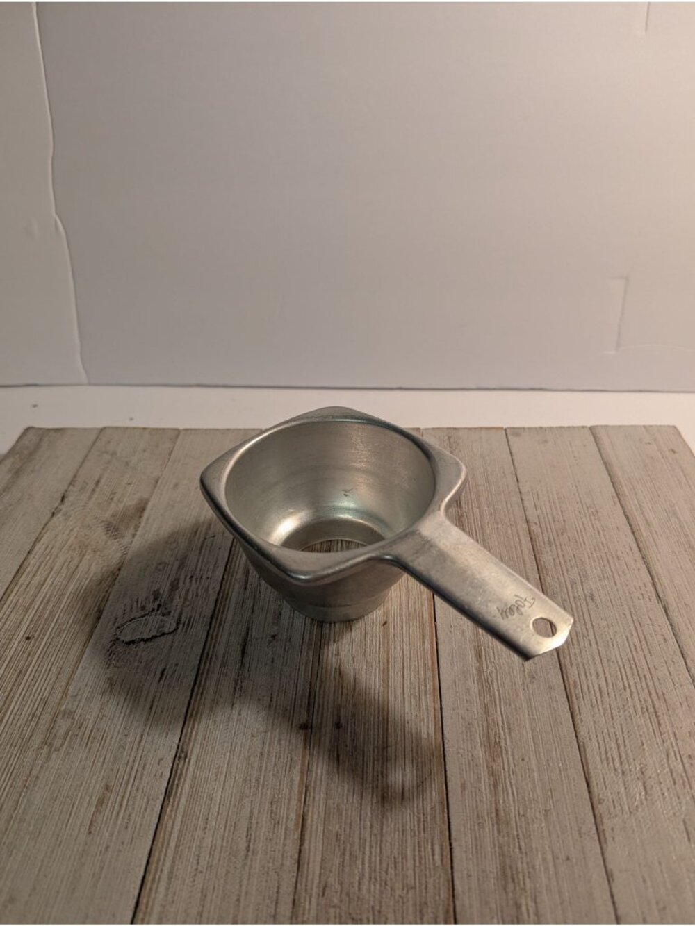 Vintage Foley Aluminum Fruit Mason Jar Filling Canning 2" Funnel